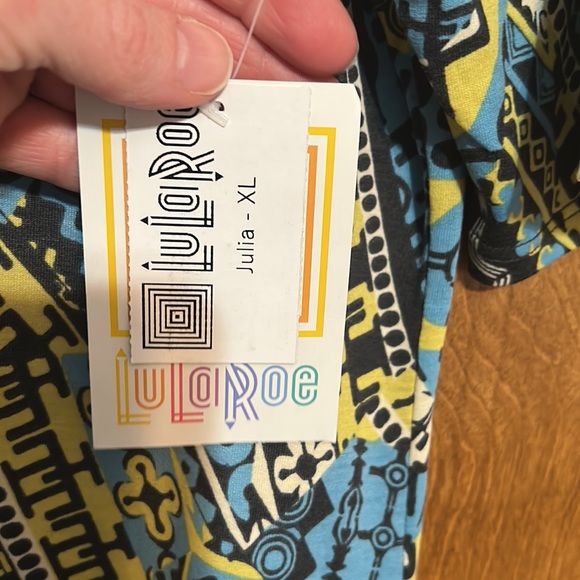 NWT women’s size XL lularoe Julia dress - Picture 3 of 3